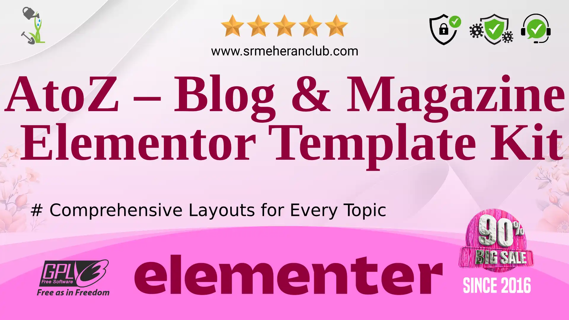 AtoZ – Blog & Magazine Elementor Template Kit — Elementor Kit by Themeforest