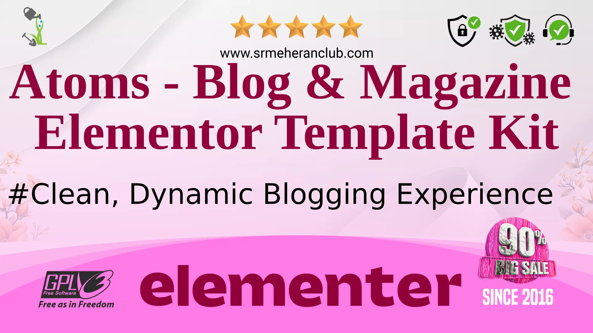Atoms – Blog & Magazine Elementor Template Kit — Elementor Kit by Themeforest