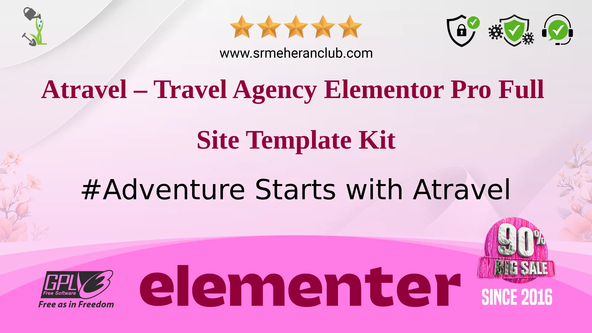 Atravel – Travel Agency Elementor Pro Full Site Template Kit — Elementor Kit by Themeforest