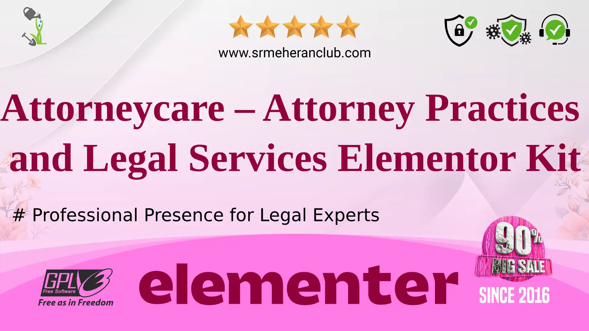 Attorneycare – Attorney Practices and Legal Services Elementor Kit — Elementor Kit by Templatemonster