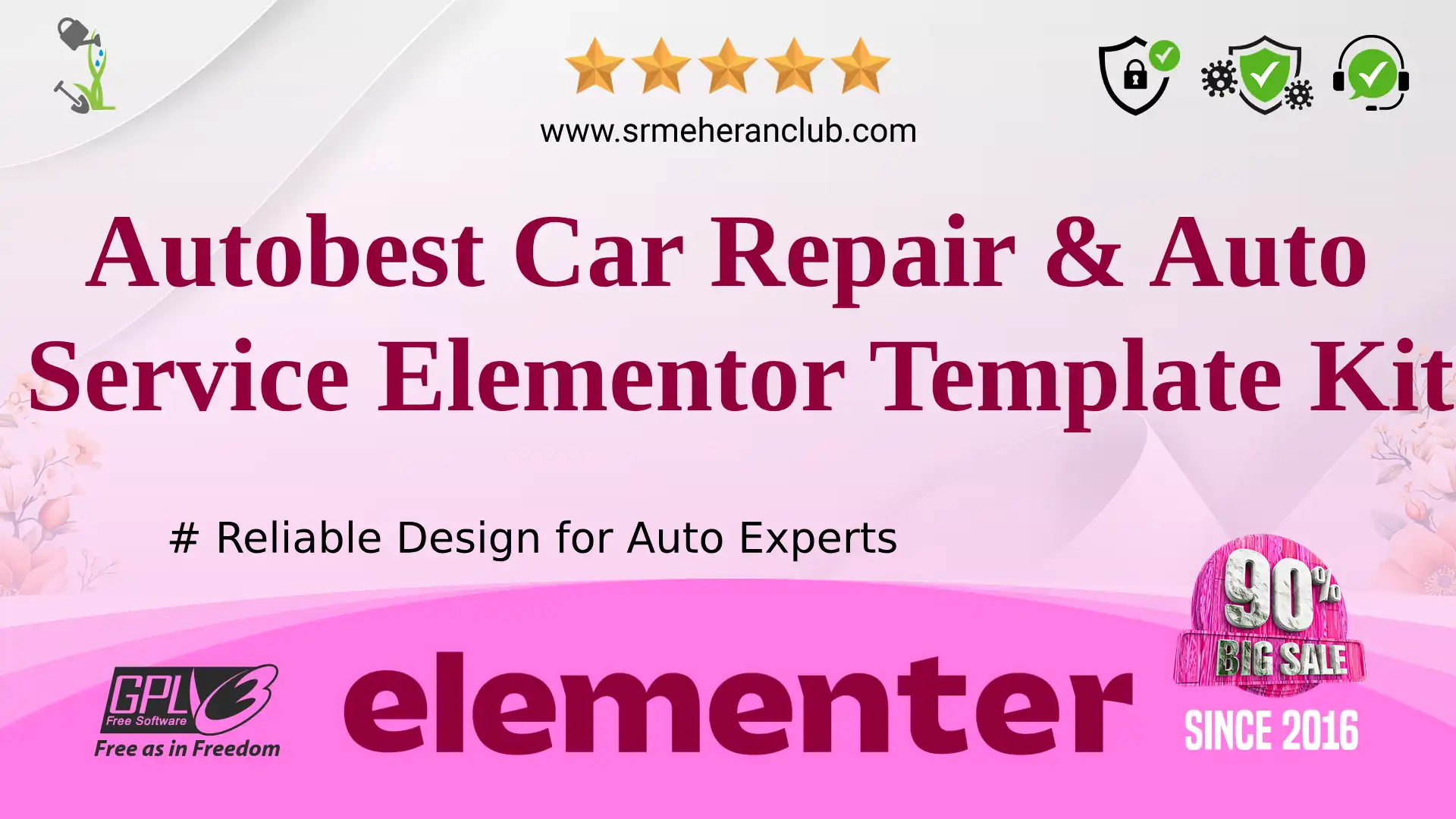 Autobest Car Repair & Auto Service Elementor Template Kit