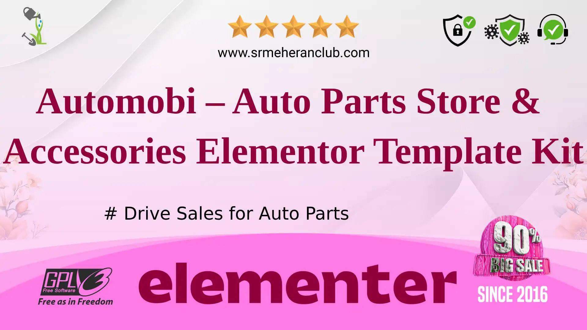 Automobi – Auto Parts Store & Accessories Elementor Template Kit — Elementor Kit by Themeforest