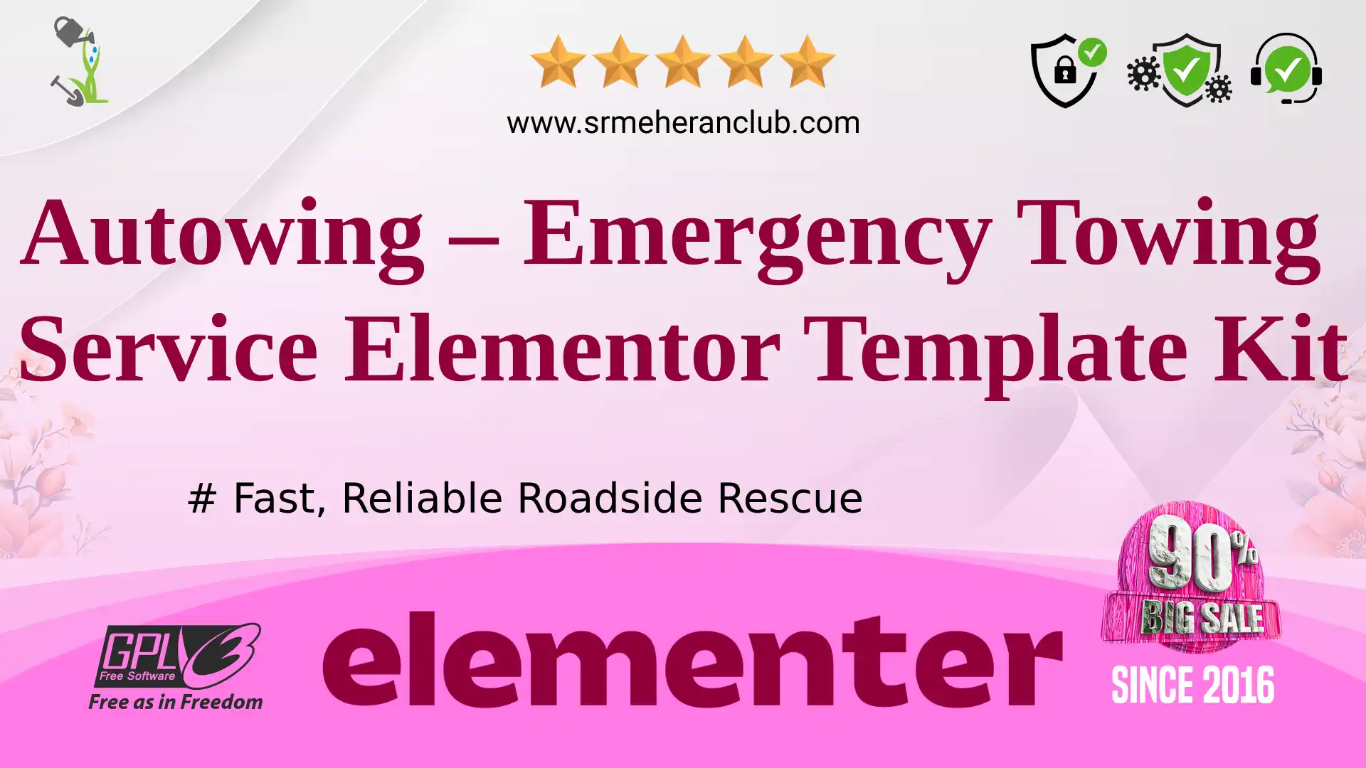 Autowing – Emergency Towing Service Elementor Template Kit — Elementor Kit by Themeforest