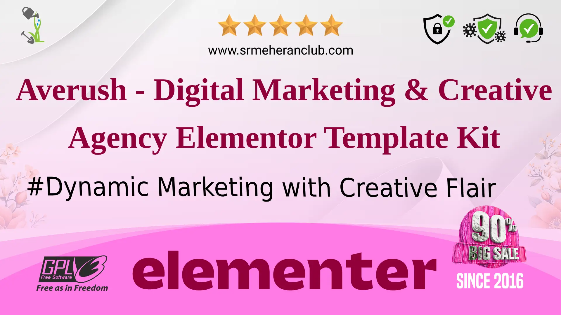 Averush – Digital Marketing & Creative Agency Elementor Template Kit — Elementor Kit by Themeforest