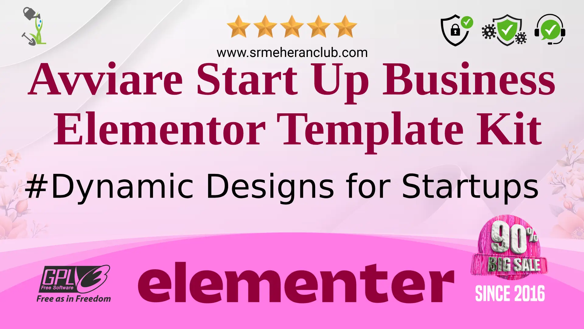 Avviare Start Up Business Elementor Template Kit