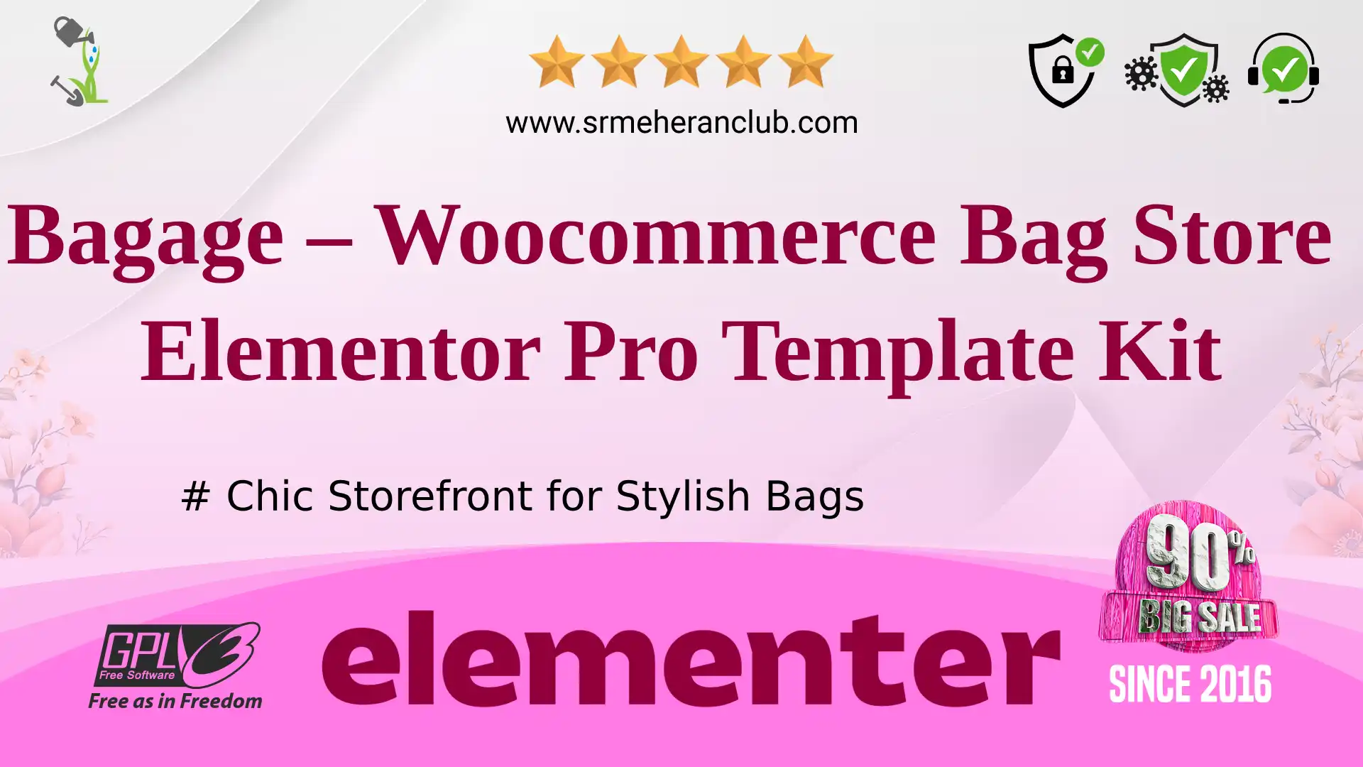 Bagage – Woocommerce Bag Store Elementor Pro Template Kit — Elementor Kit by Themeforest