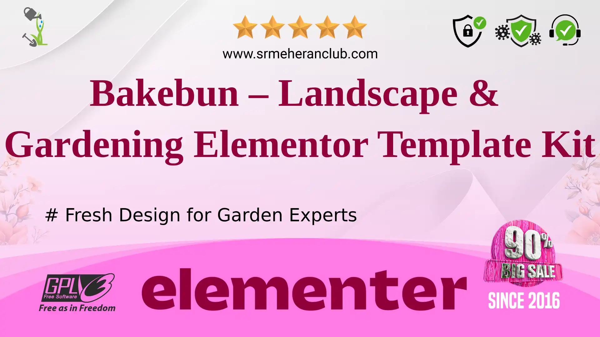 Bakebun – Landscape & Gardening Elementor Template Kit — Elementor Kit by Themeforest