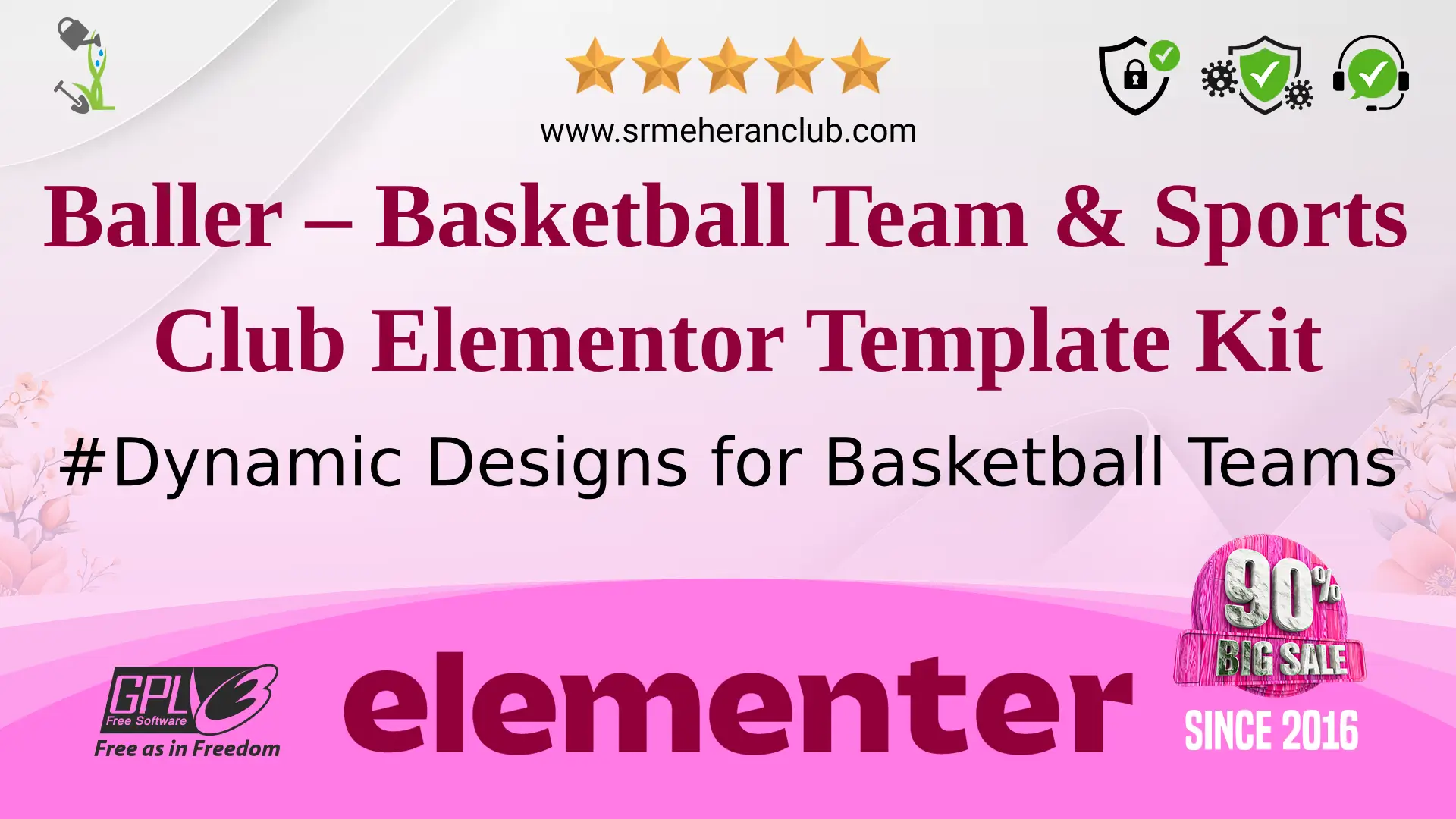 Baller – Basketball Team & Sports Club Elementor Template Kit — Elementor Kit by Themeforest
