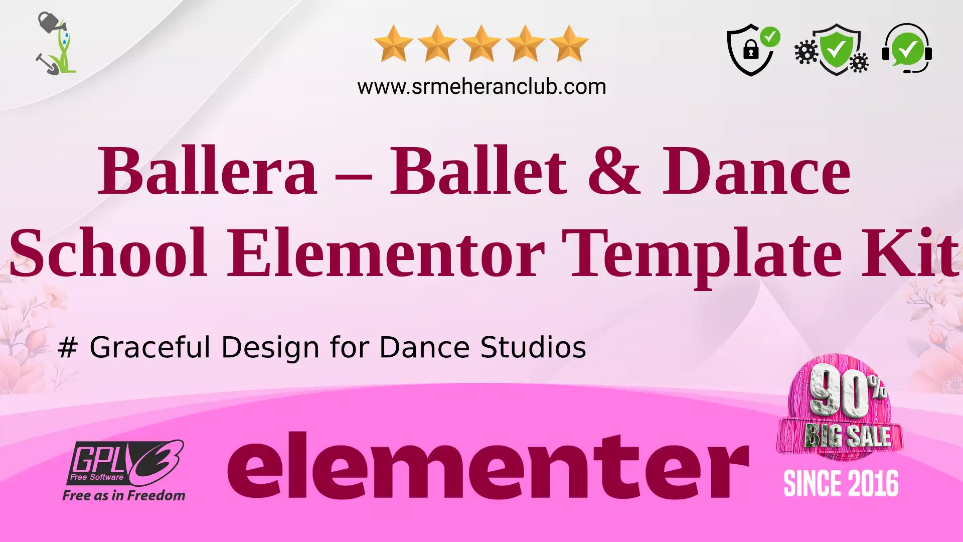 Ballera – Ballet & Dance School Elementor Template Kit — Elementor Kit by Themeforest