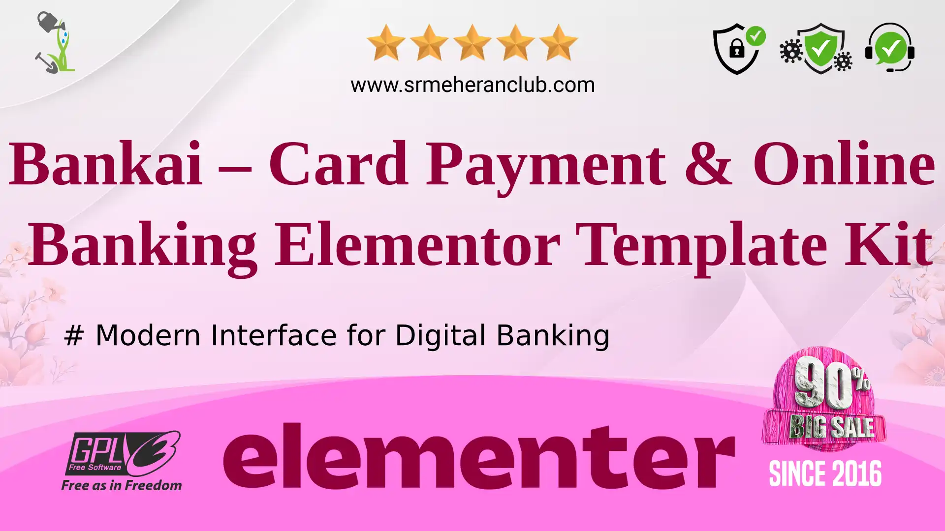 Bankai – Card Payment & Online Banking Elementor Template Kit