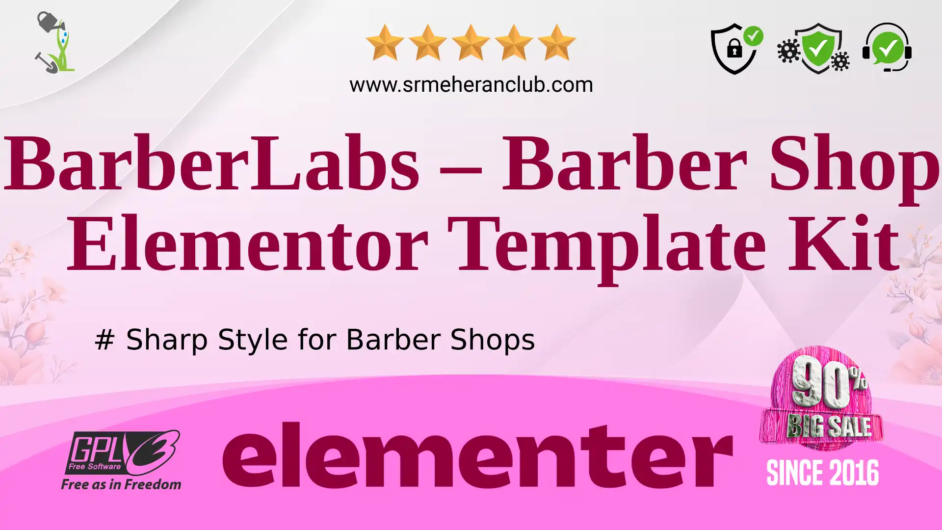 BarberLabs – Barber Shop Elementor Template Kit — Elementor Kit by Themeforest
