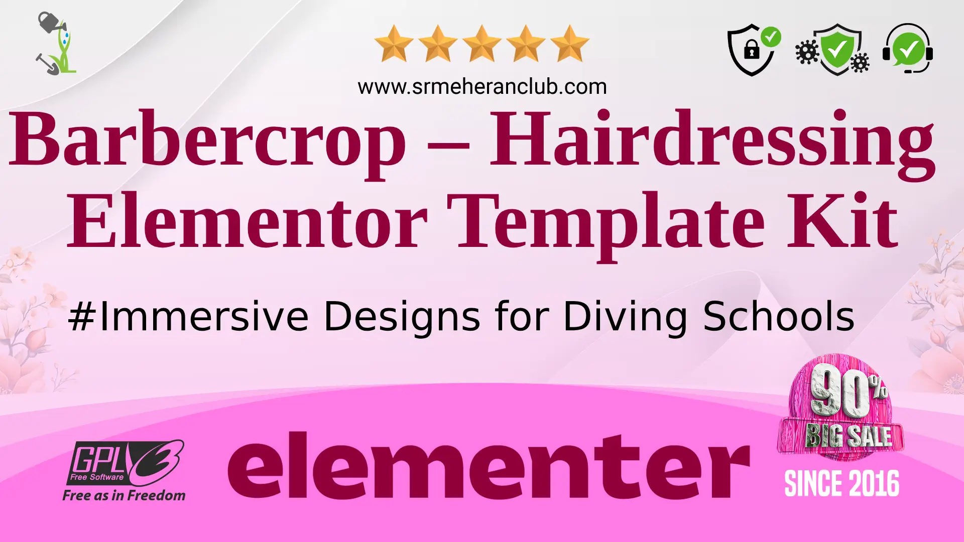 Barbercrop – Hairdressing Elementor Template Kit — Elementor Kit by Themeforest