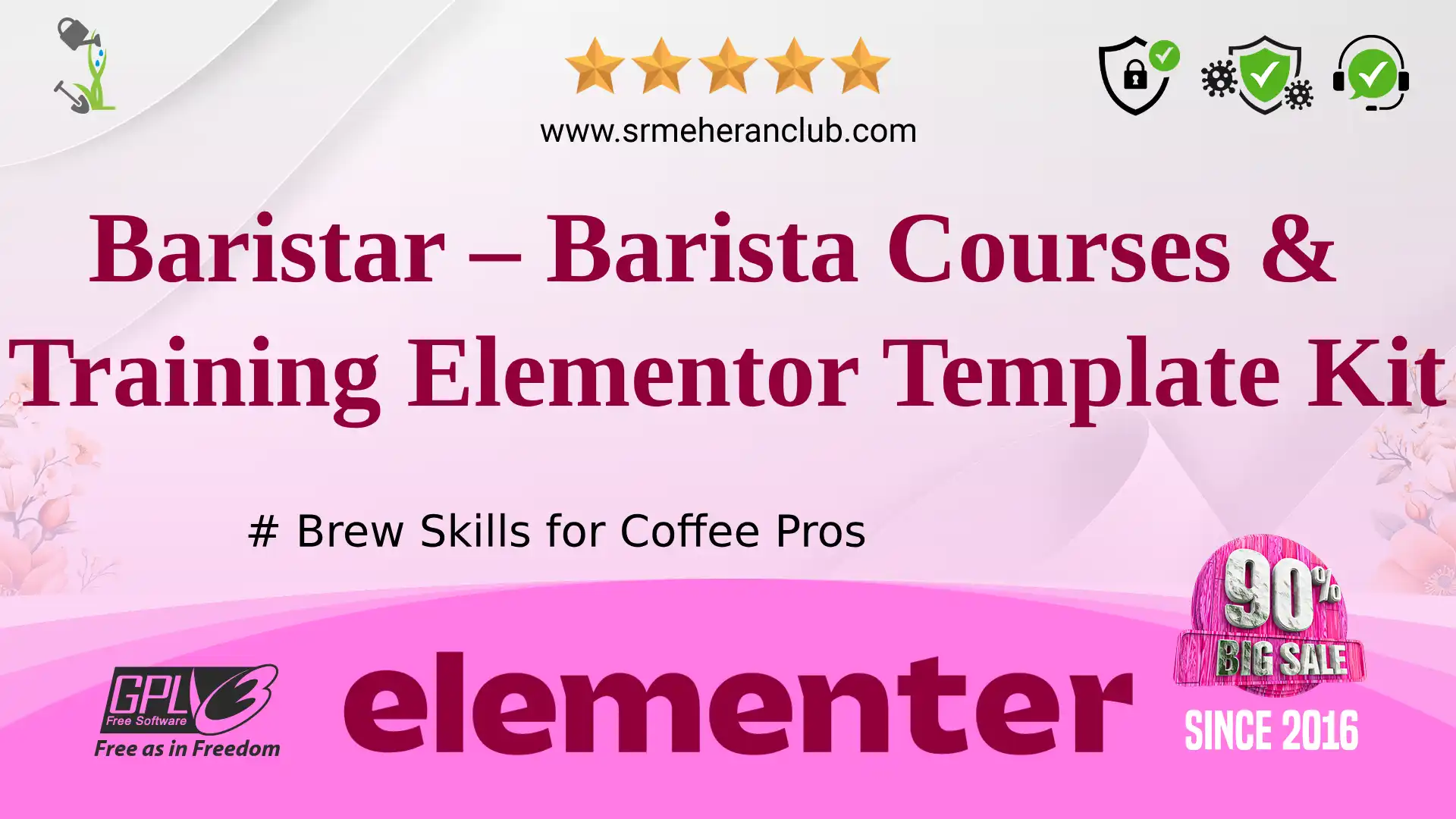 Baristar – Barista Courses & Training Elementor Template Kit — Elementor Kit by Themeforest