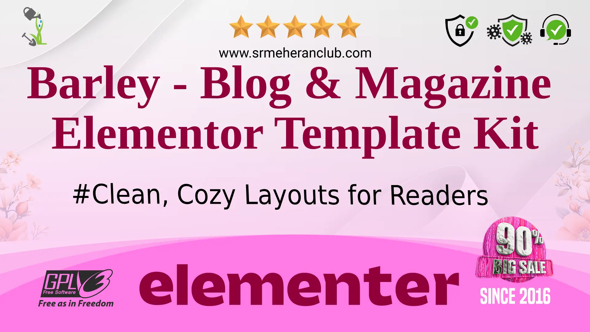Barley – Blog & Magazine Elementor Template Kit — Elementor Kit by Themeforest