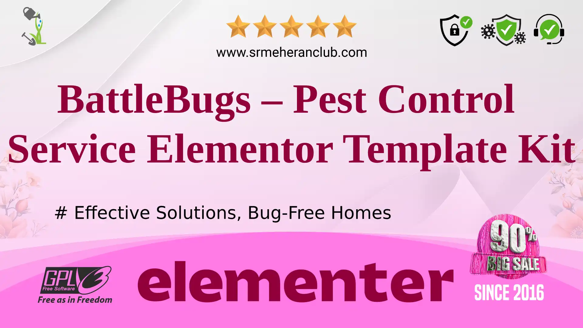 BattleBugs – Pest Control Service Elementor Template Kit — Elementor Kit by Themeforest