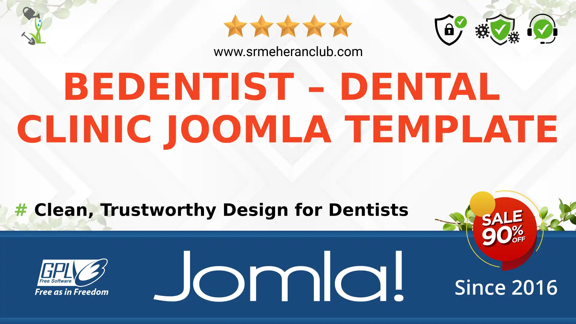 BeDentist – Dental Clinic Joomla Template