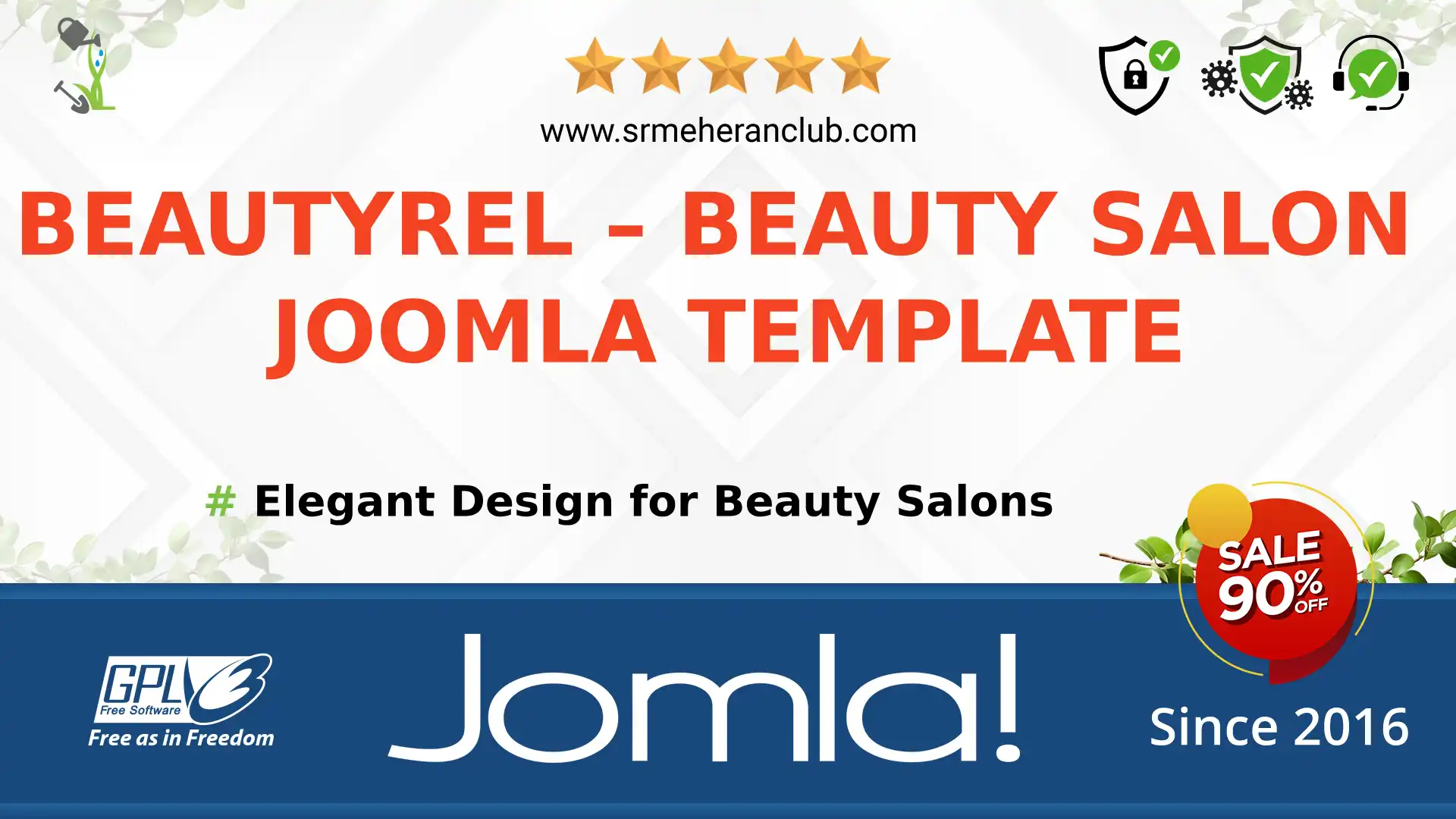 Beautyrel – Beauty Salon Joomla Template