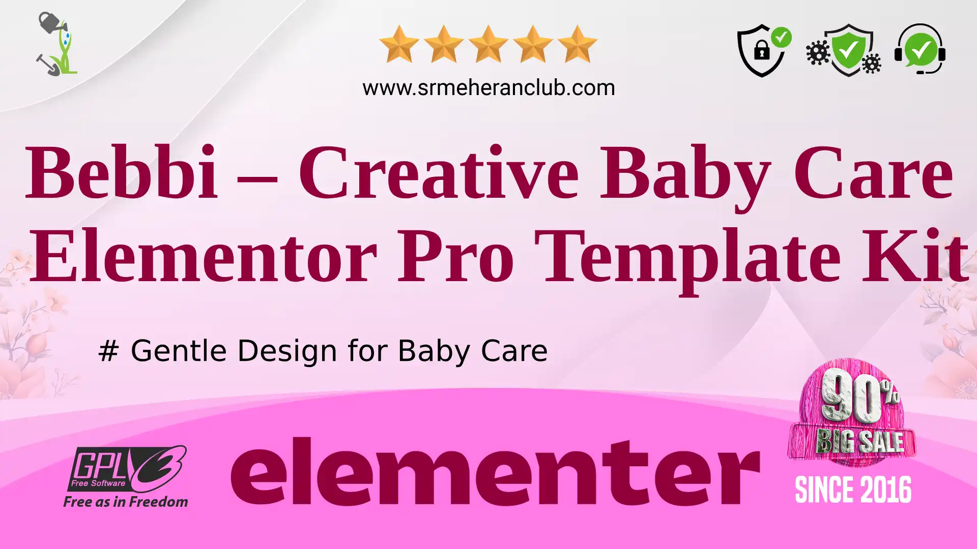 Bebbi – Creative Baby Care Elementor Pro Template Kit — Elementor Kit by Themeforest