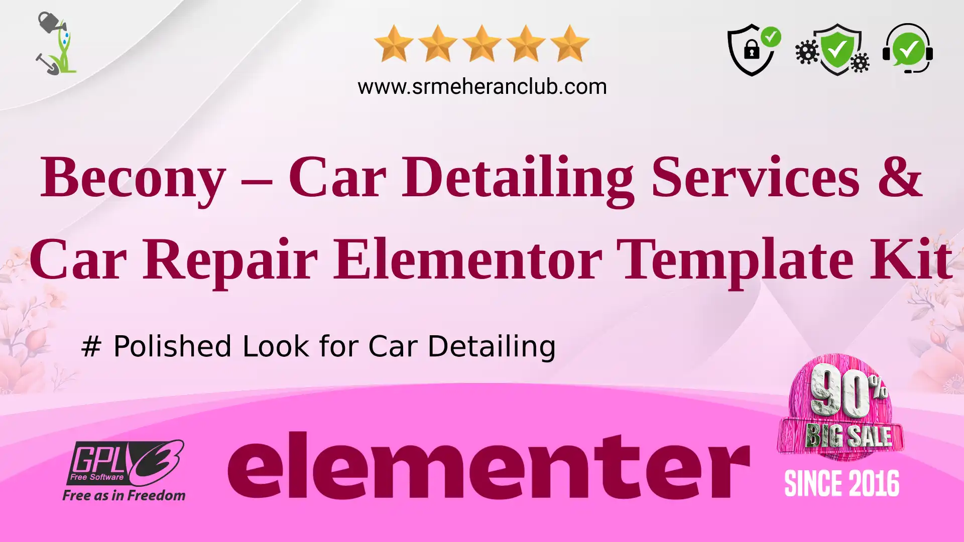 Becony – Car Detailing Services & Car Repair Elementor Template Kit — Elementor Kit by Themeforest