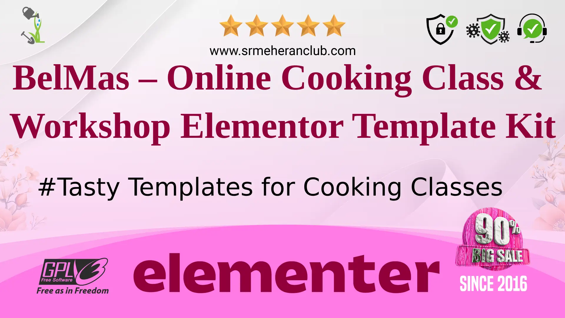 BelMas – Online Cooking Class & Workshop Elementor Template Kit — Elementor Kit by Themeforest