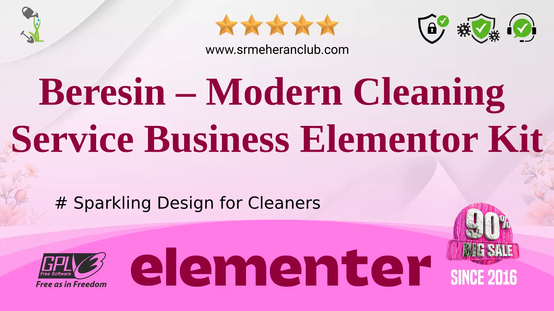 Beresin – Modern Cleaning Service Business Elementor Kit