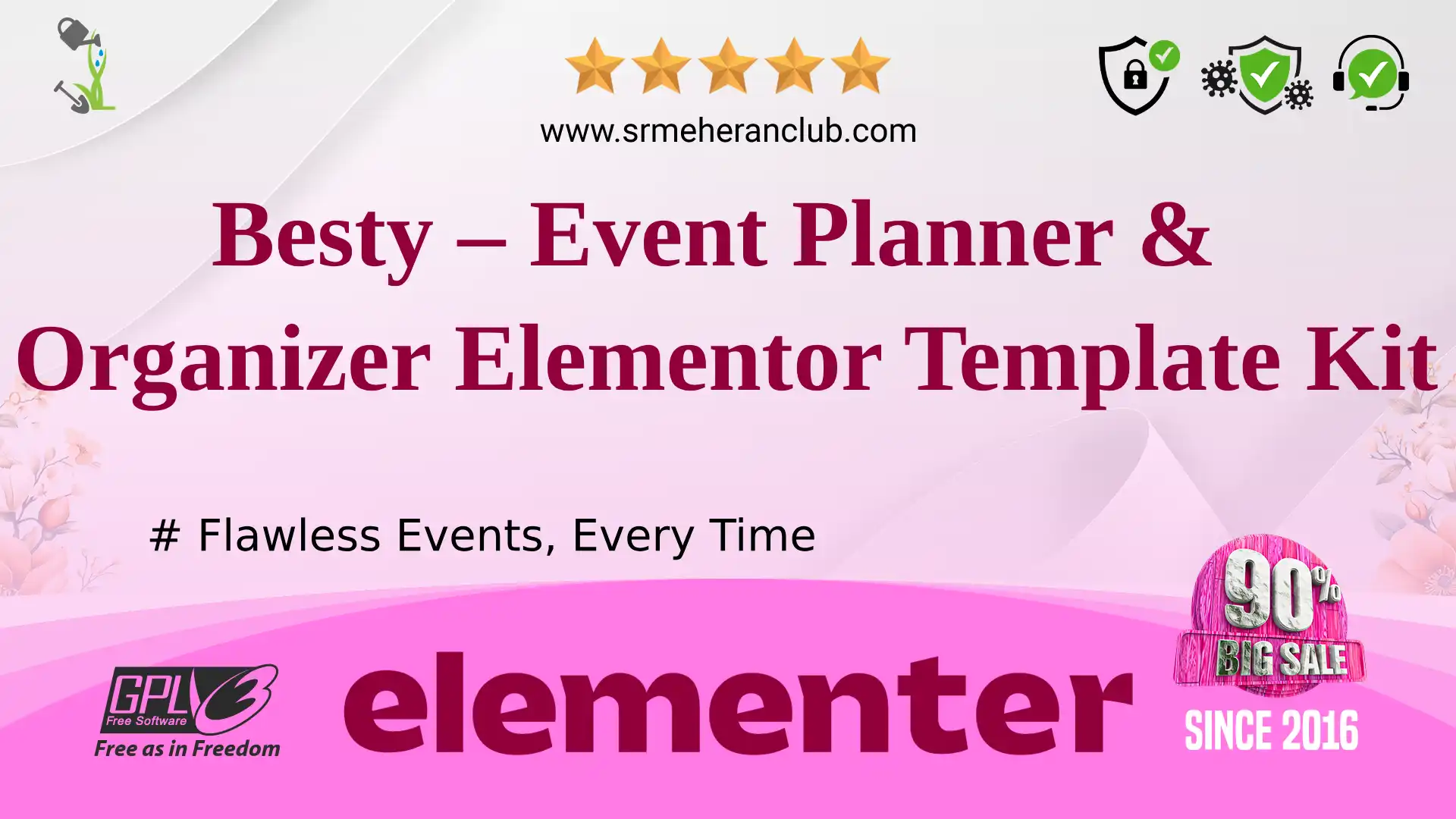 Besty – Event Planner & Organizer Elementor Template Kit
