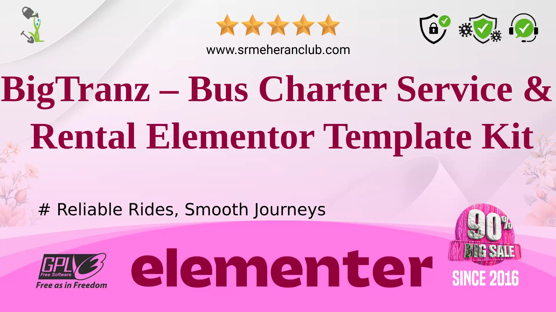 BigTranz – Bus Charter Service & Rental Elementor Template Kit