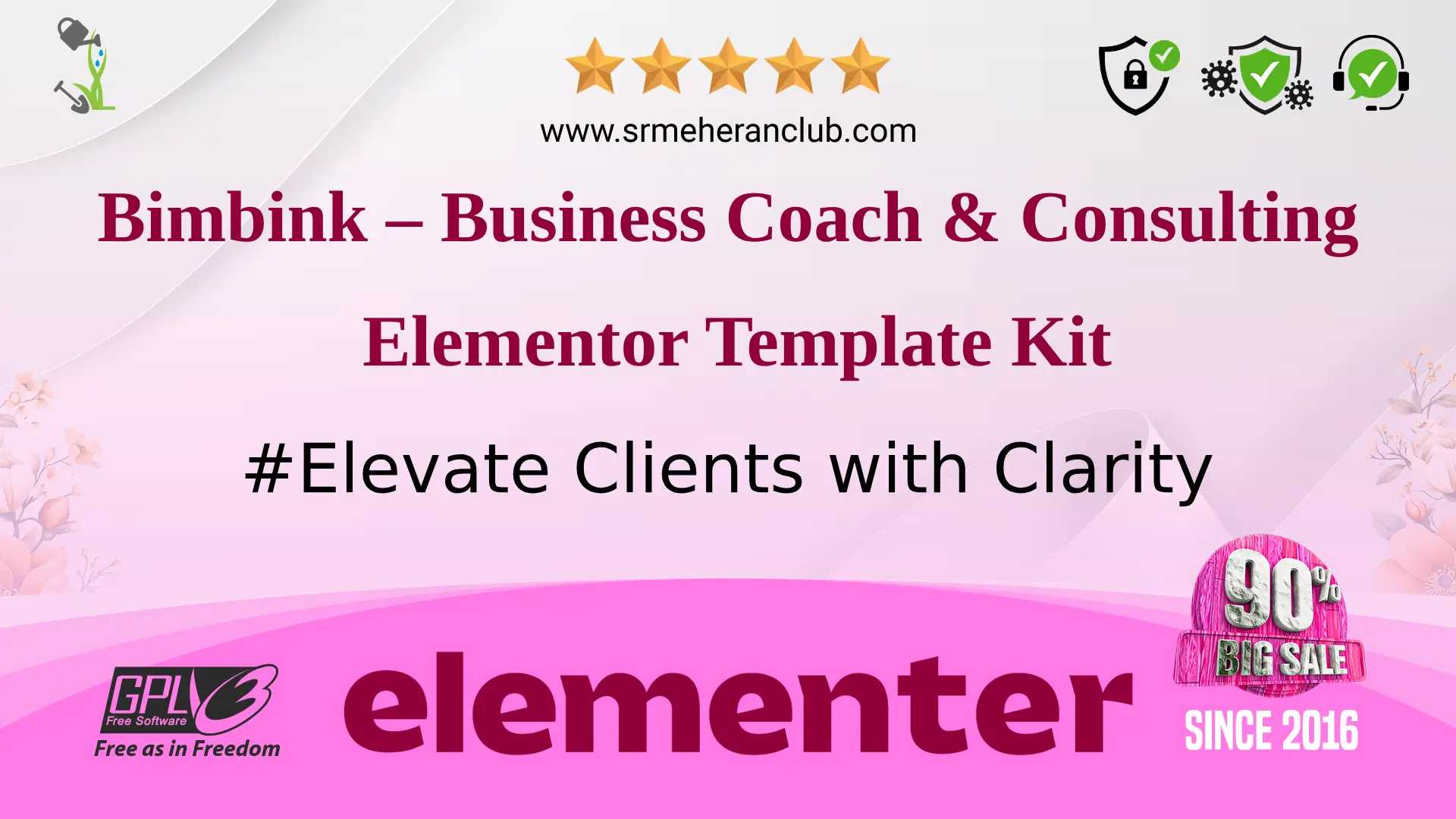 Bimbink – Business Coach & Consulting Elementor Template Kit