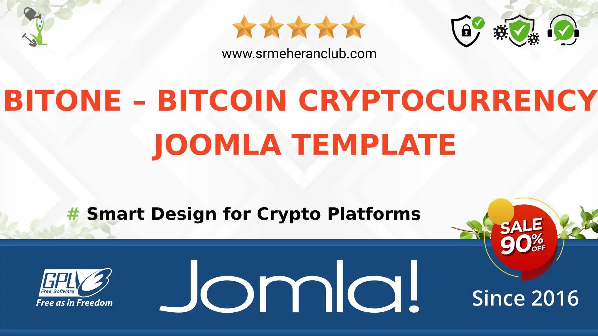 Bitone – Bitcoin Cryptocurrency Joomla Template — Theme by Templatemonster