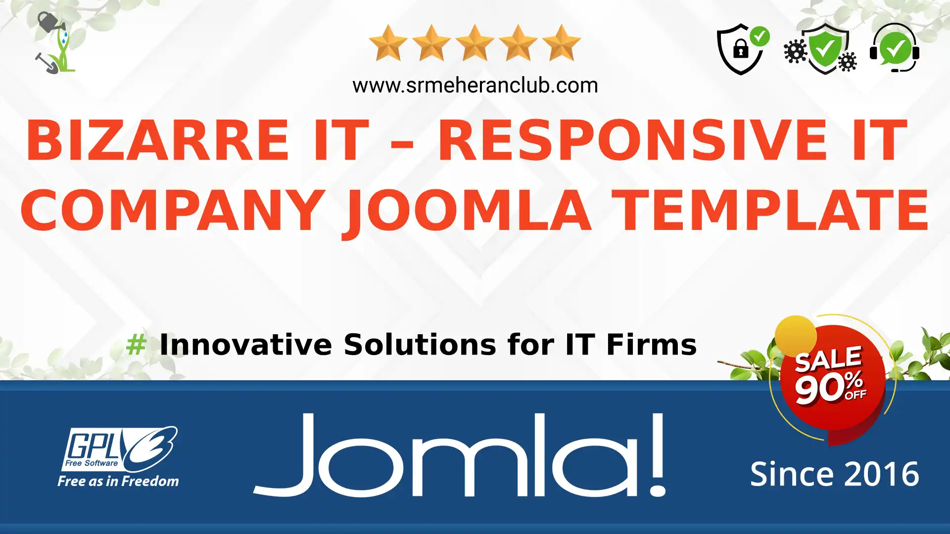 Bizarre IT – Responsive IT Company Joomla Template — Theme by Templatemonster