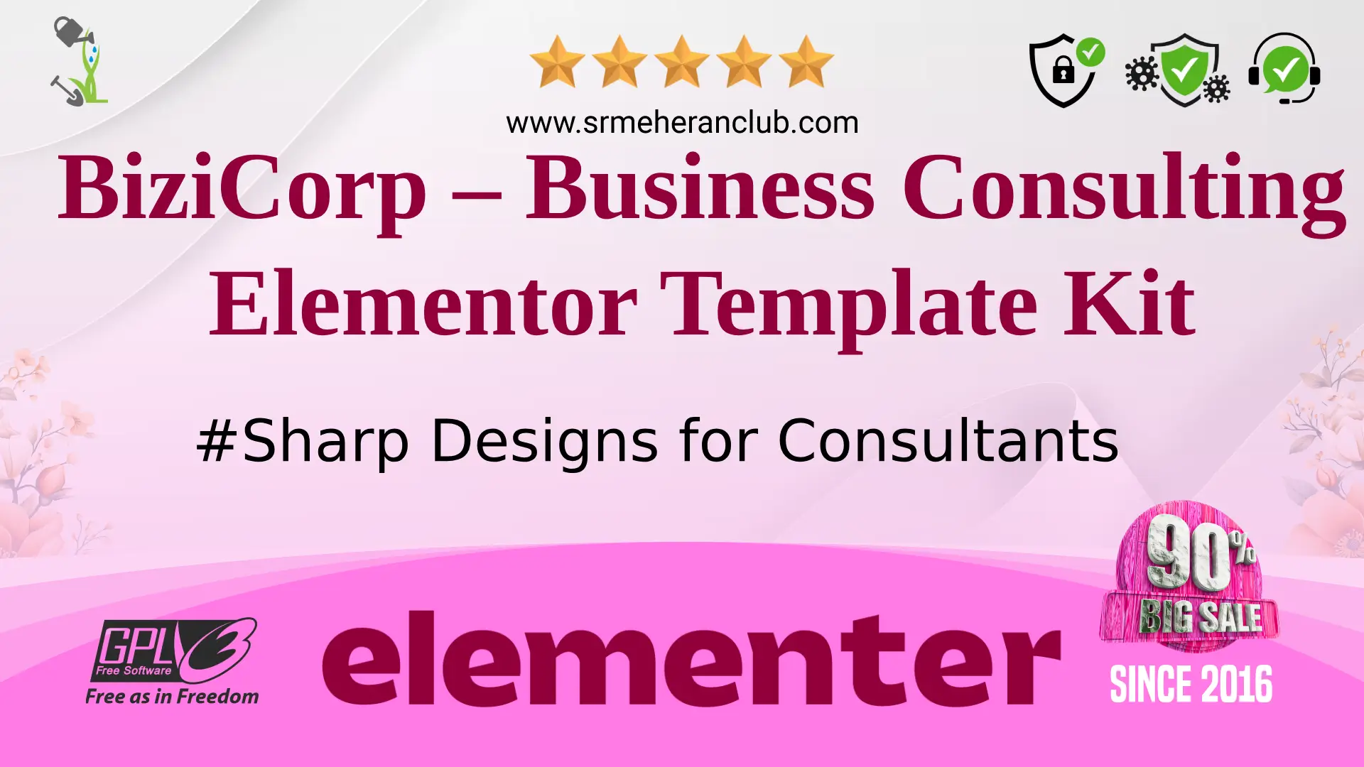 BiziCorp – Business Consulting Elementor Template Kit