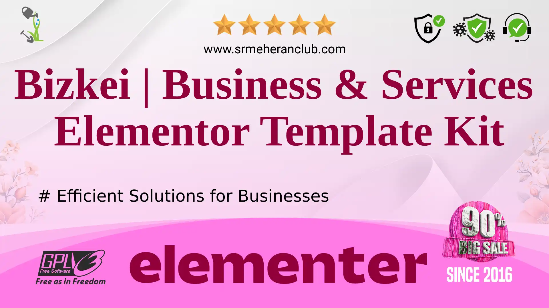 Bizkei | Business & Services Elementor Template Kit