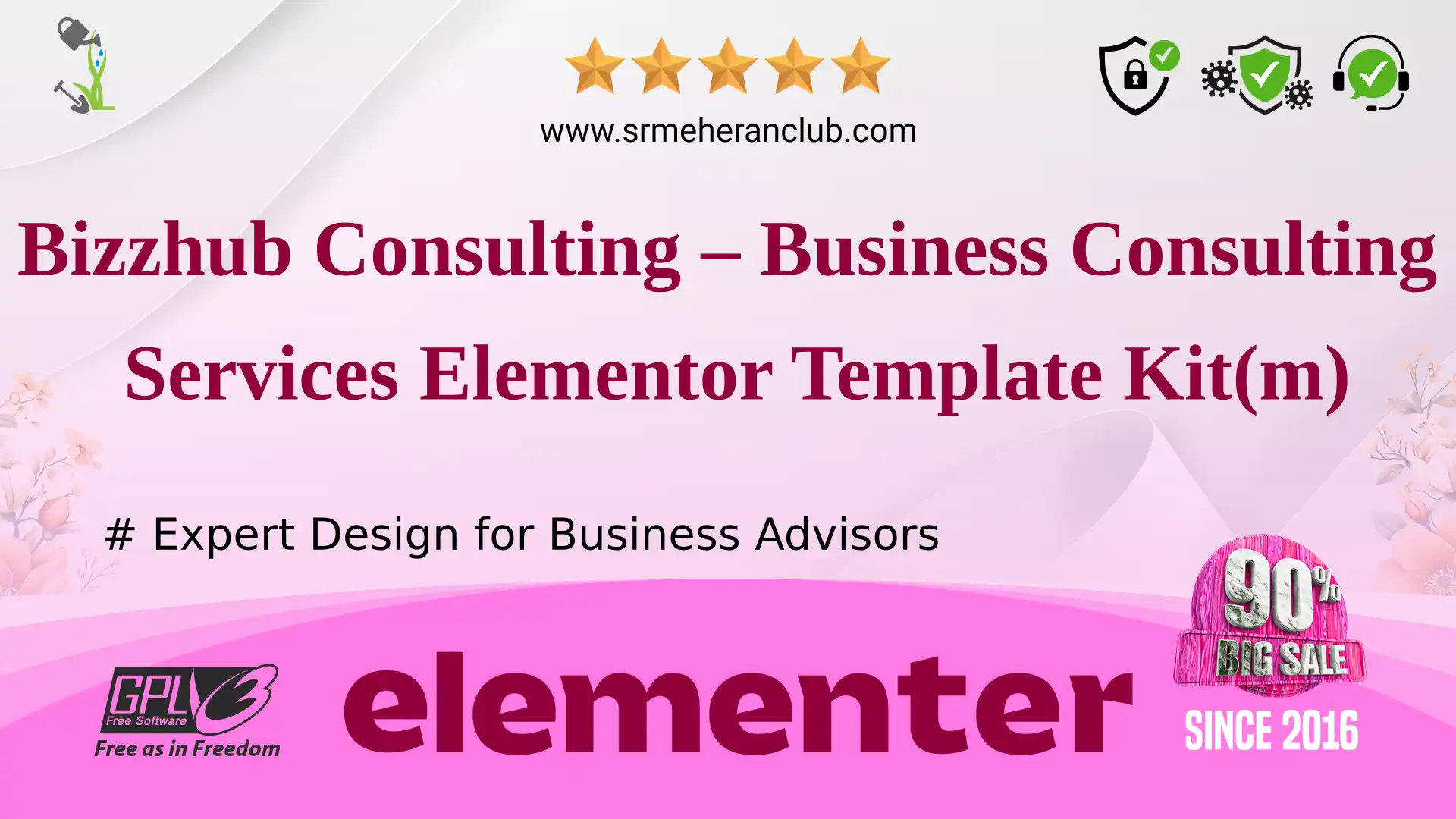 Bizzhub Consulting – Business Consulting Services Elementor Template Kit(m) — Elementor Kit by Templatemonster