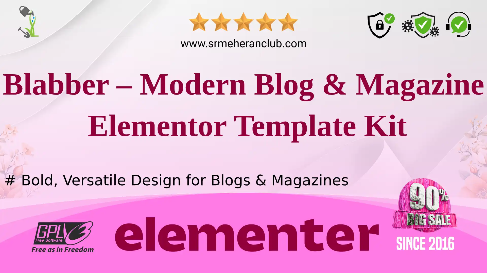 Blabber – Modern Blog & Magazine Elementor Template Kit — Elementor Kit by Themeforest