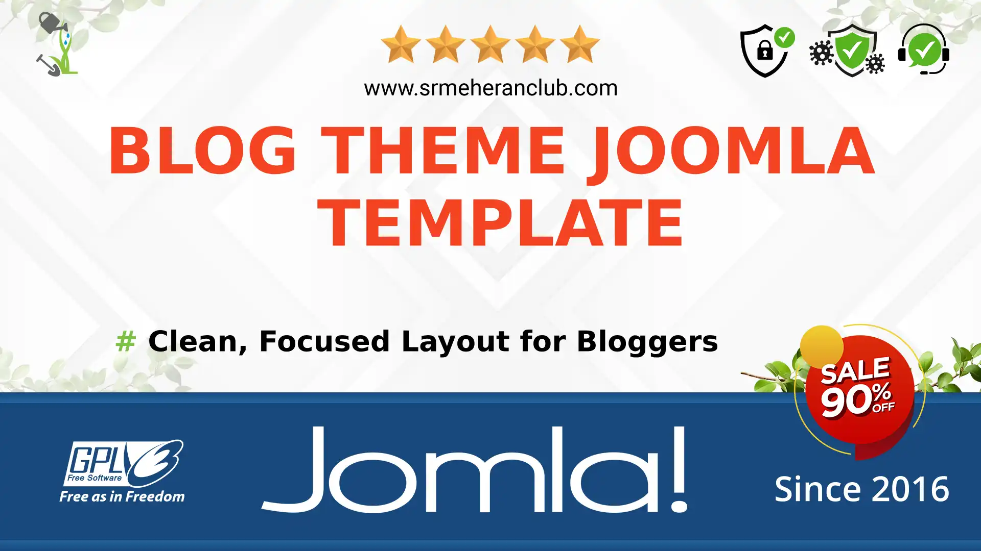 Blog Theme Joomla Template — Theme by Templatemonster