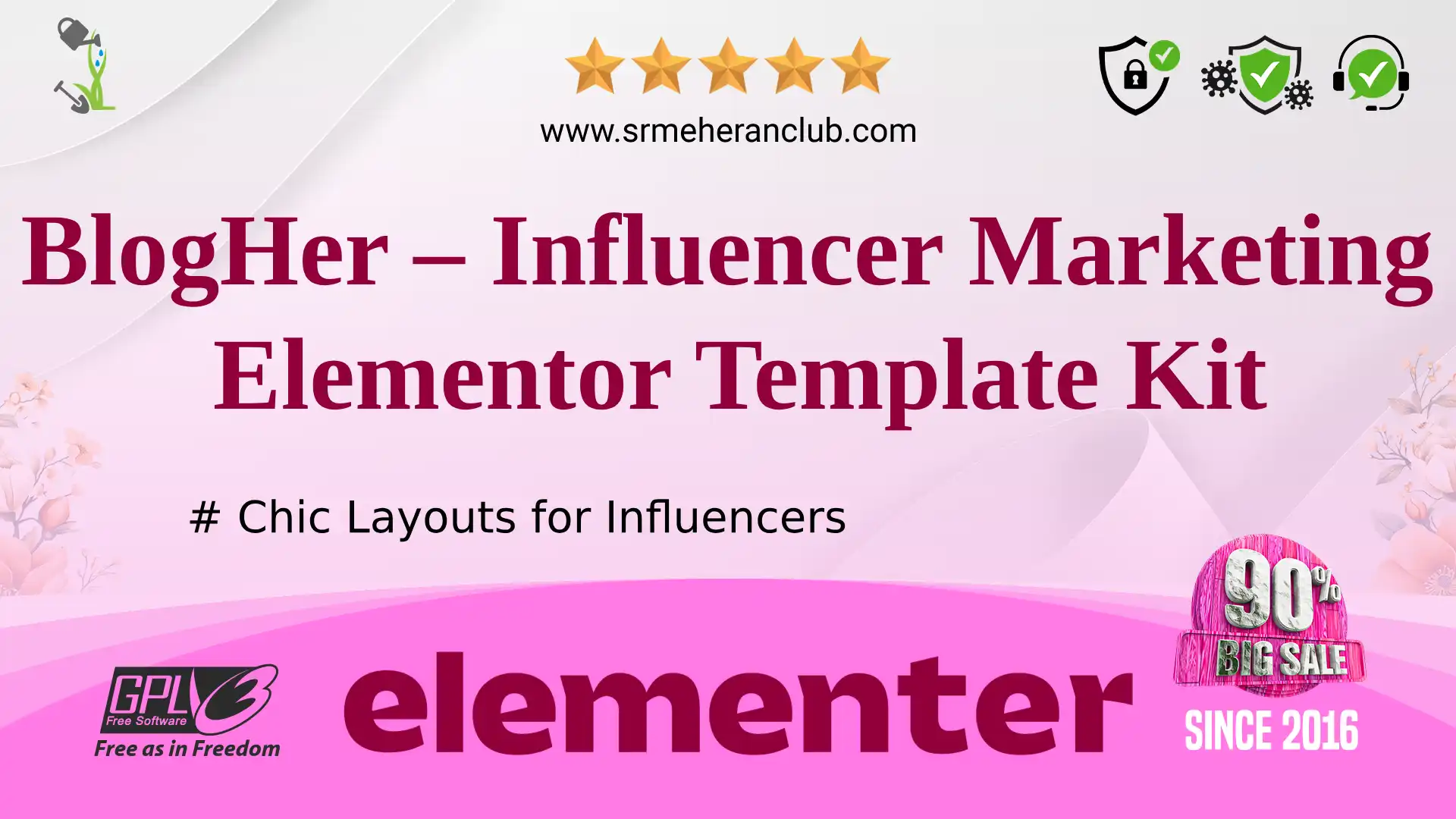 BlogHer – Influencer Marketing Elementor Template Kit — Elementor Kit by Themeforest