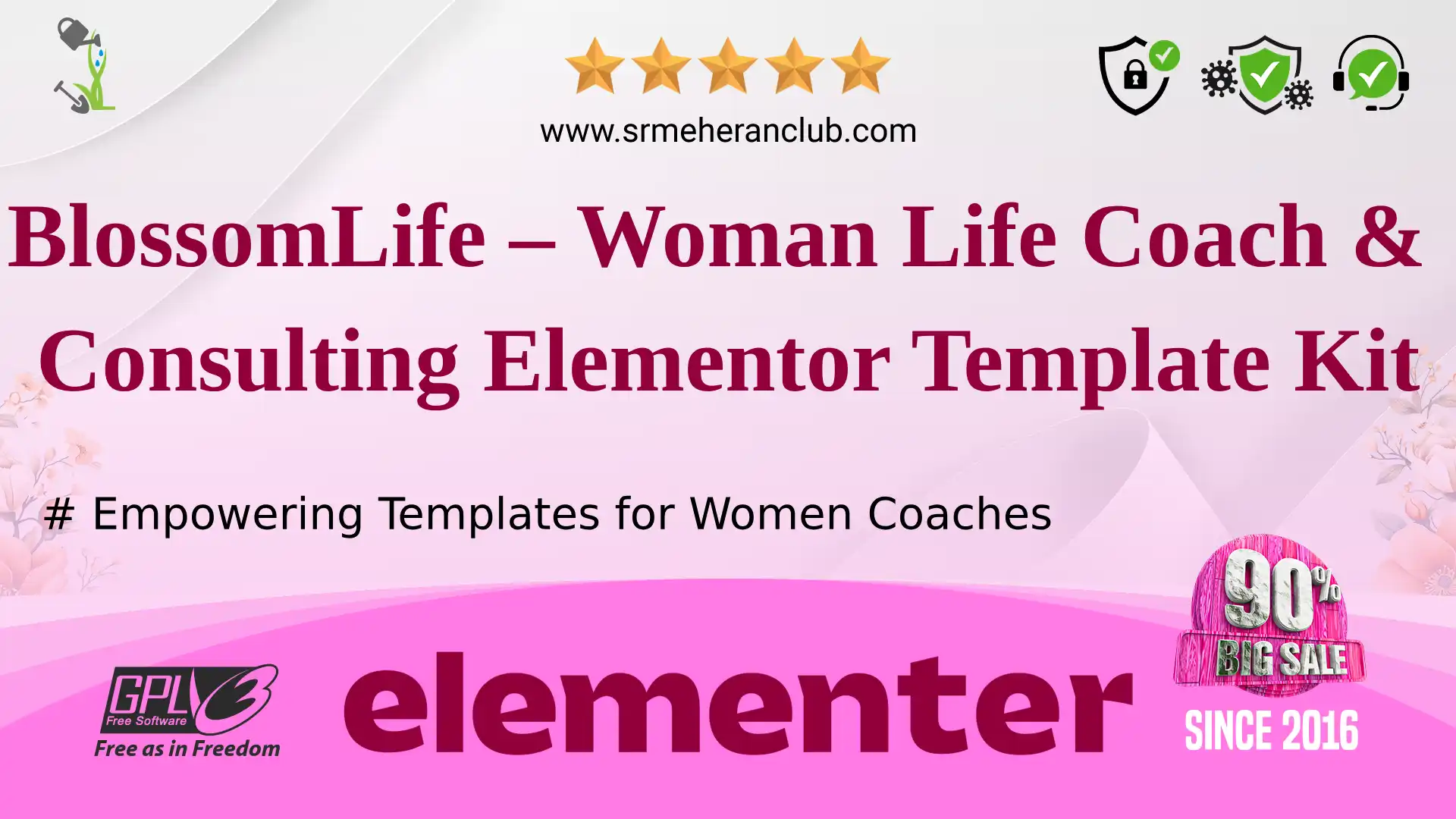 BlossomLife – Woman Life Coach & Consulting Elementor Template Kit — Elementor Kit by Themeforest