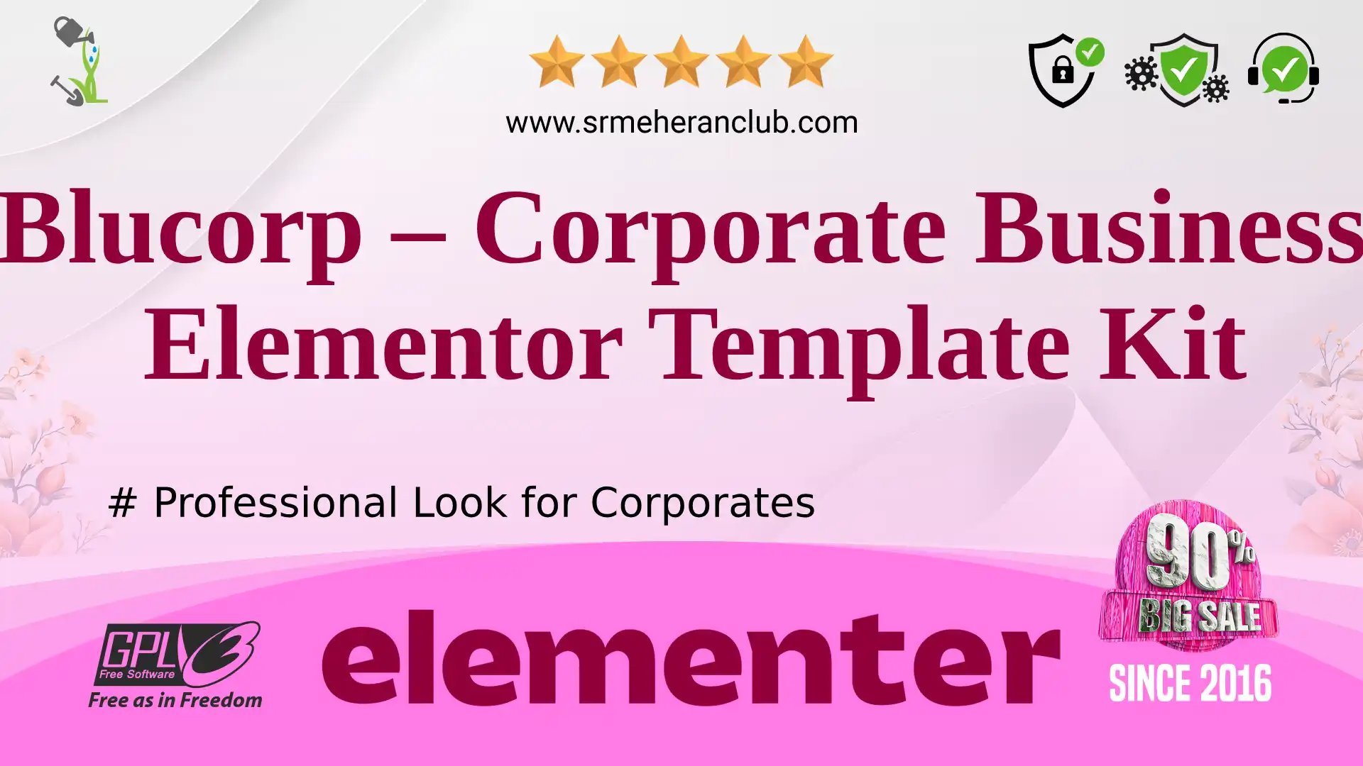 Blucorp – Corporate Business Elementor Template Kit