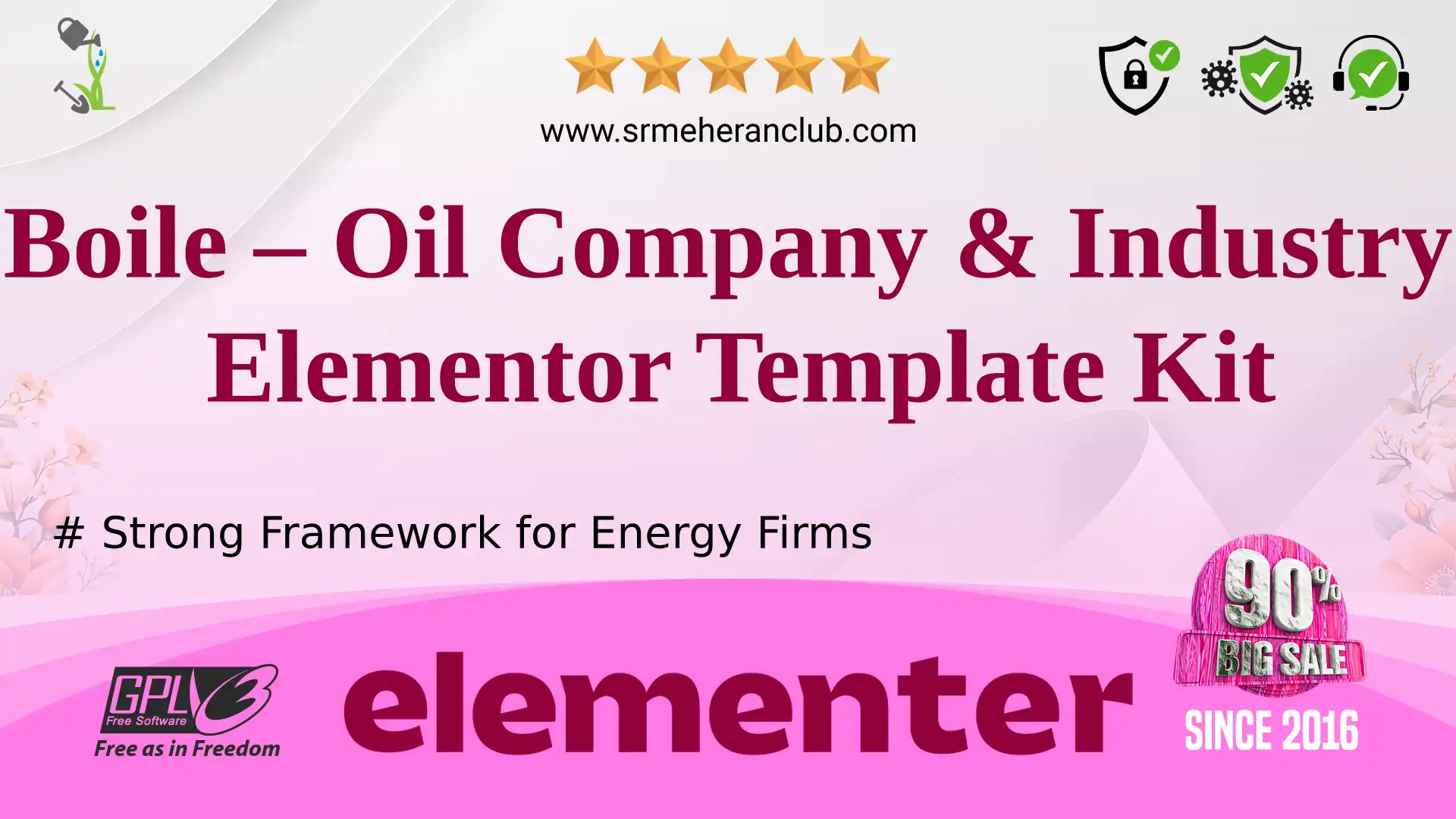 Boile – Oil Company & Industry Elementor Template Kit
