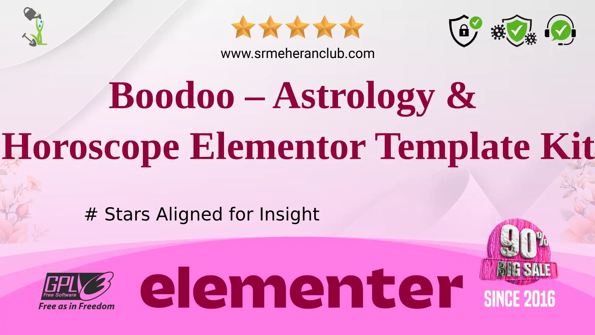 Boodoo – Astrology & Horoscope Elementor Template Kit — Elementor Kit by Themeforest