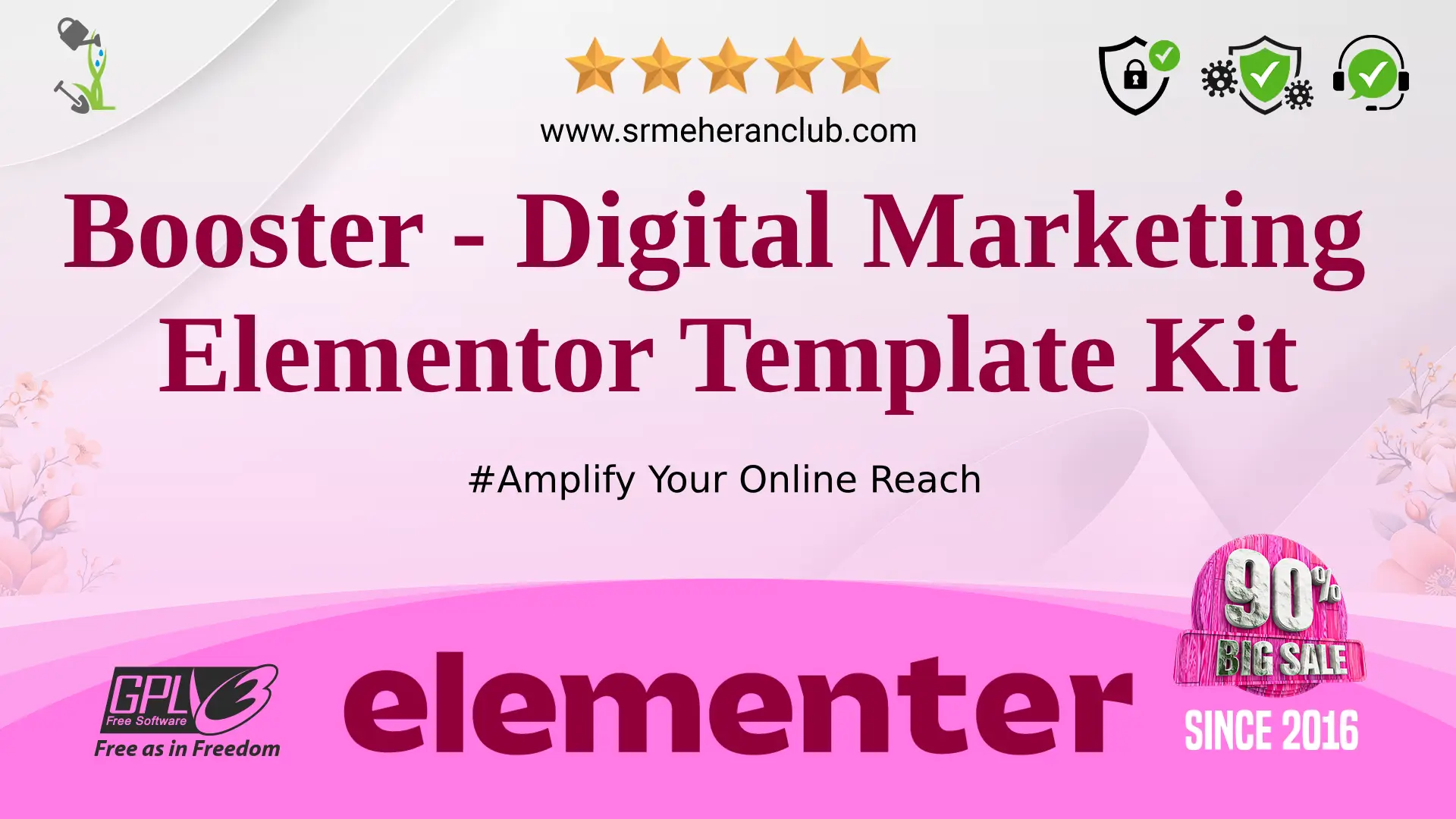 Booster – Digital Marketing Elementor Template Kit