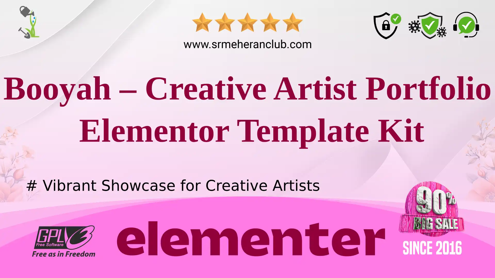 Booyah – Creative Artist Portfolio Elementor Template Kit — Elementor Kit by Themeforest