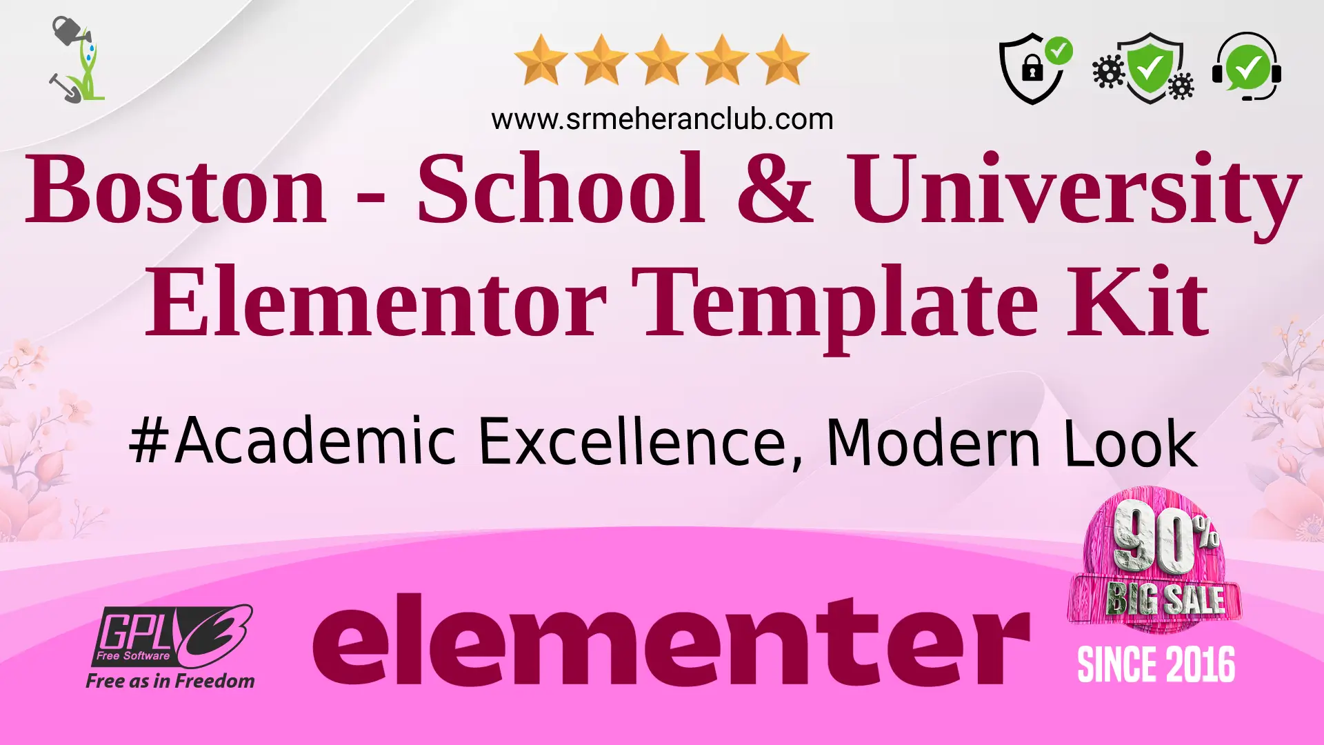 Boston – School & University Elementor Template Kit — Elementor Kit by Themeforest