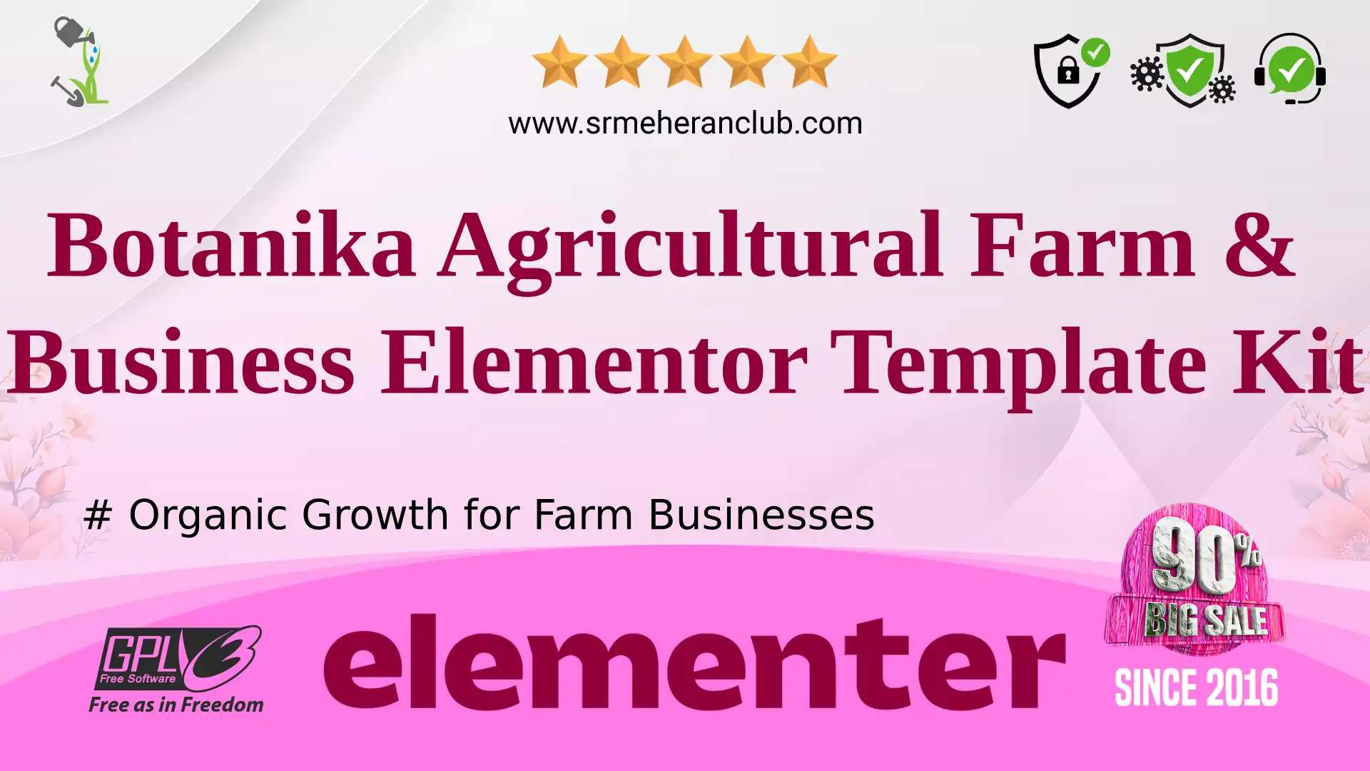Botanika Agricultural Farm & Business Elementor Template Kit — Elementor Kit by Themeforest