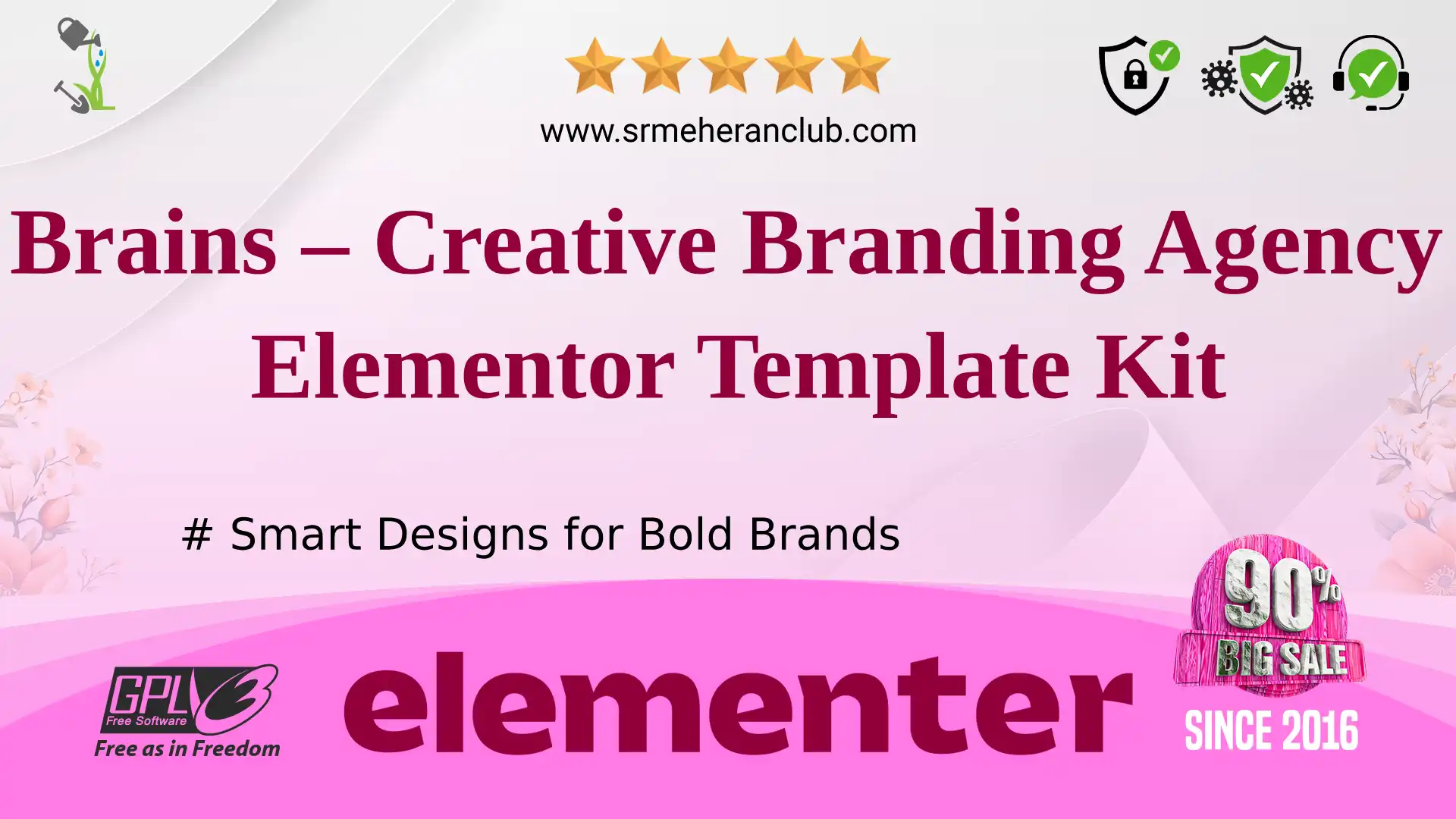 Brains – Creative Branding Agency Elementor Template Kit