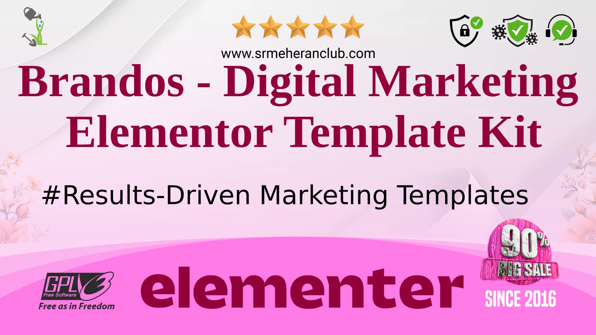 Brandos – Digital Marketing Elementor Template Kit — Elementor Kit by Themeforest