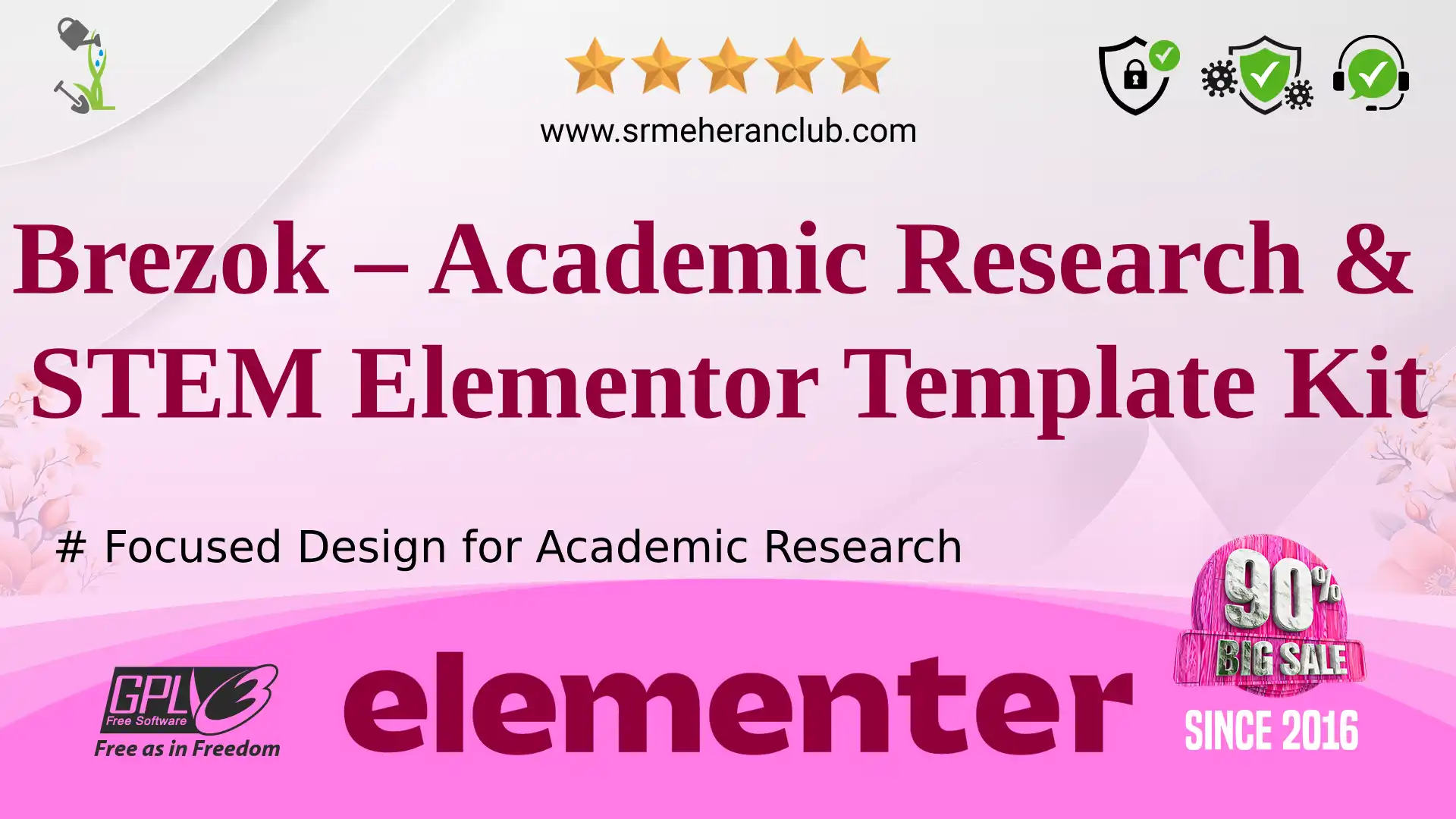 Brezok – Academic Research & STEM Elementor Template Kit — Elementor Kit by Themeforest