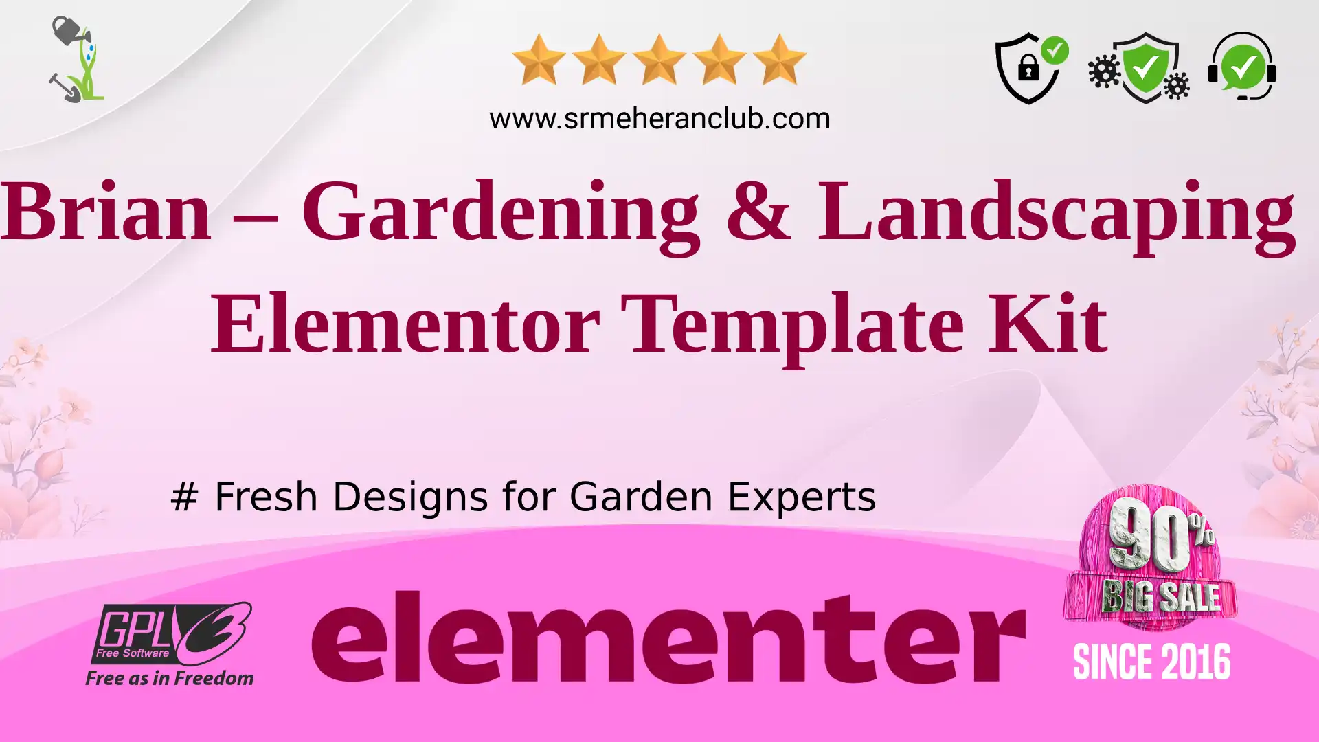 Brian – Gardening & Landscaping Elementor Template Kit — Elementor Kit by Themeforest
