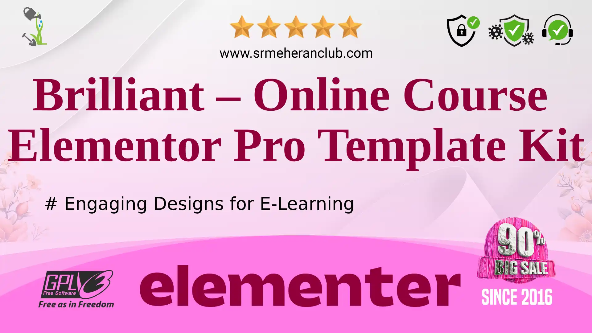 Brilliant – Online Course Elementor Pro Template Kit — Elementor Kit by Themeforest