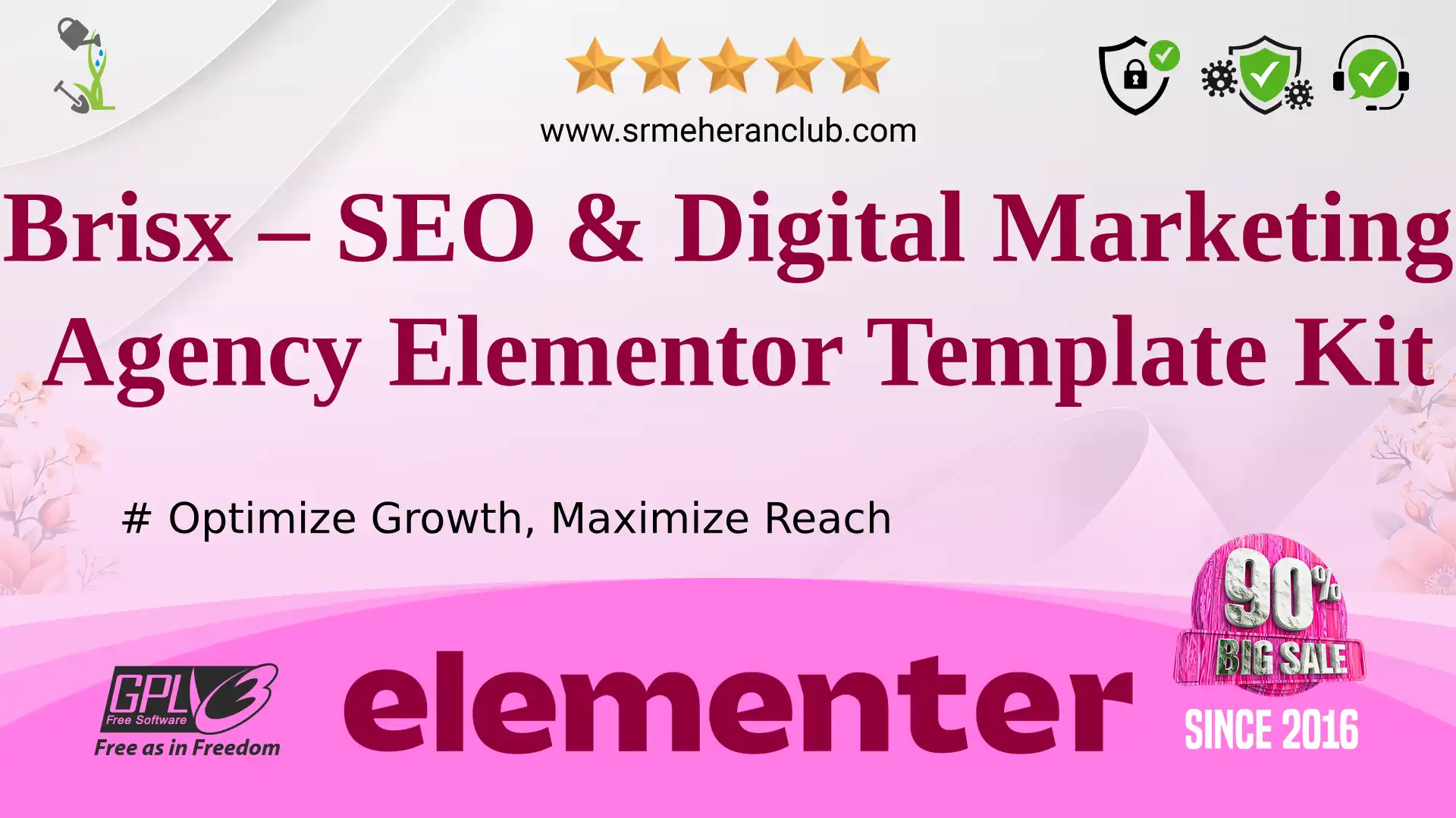 Brisx – SEO & Digital Marketing Agency Elementor Template Kit